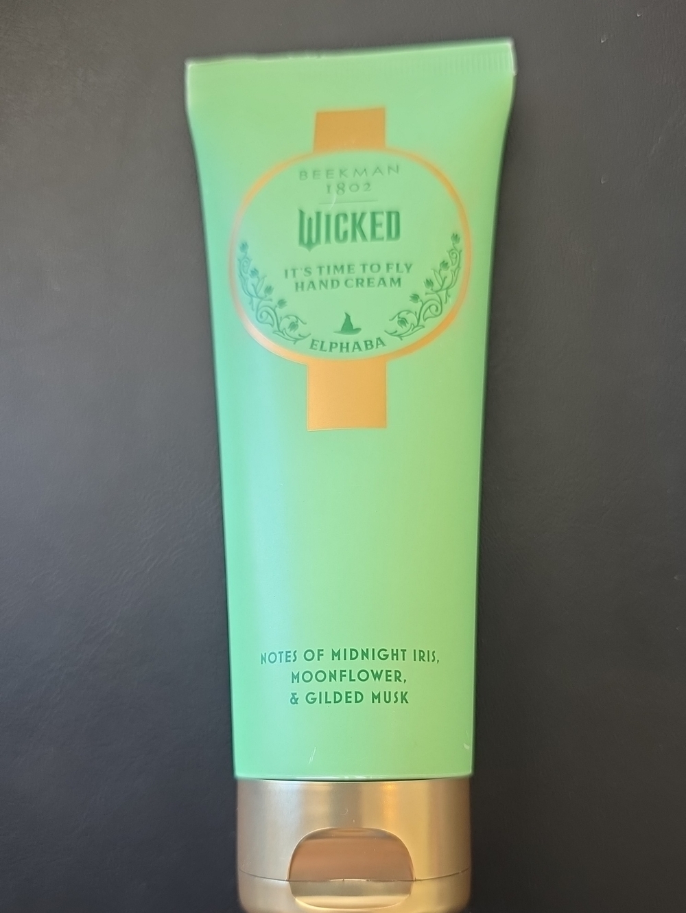 Beekman 1802 Wicked Elphaba Green Hand Cream with Gold Cap